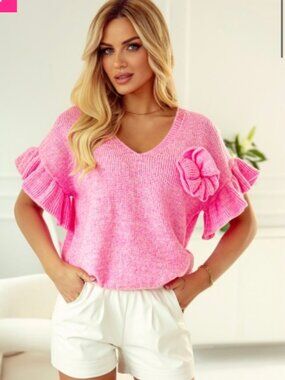 Lexi flower sweater $27